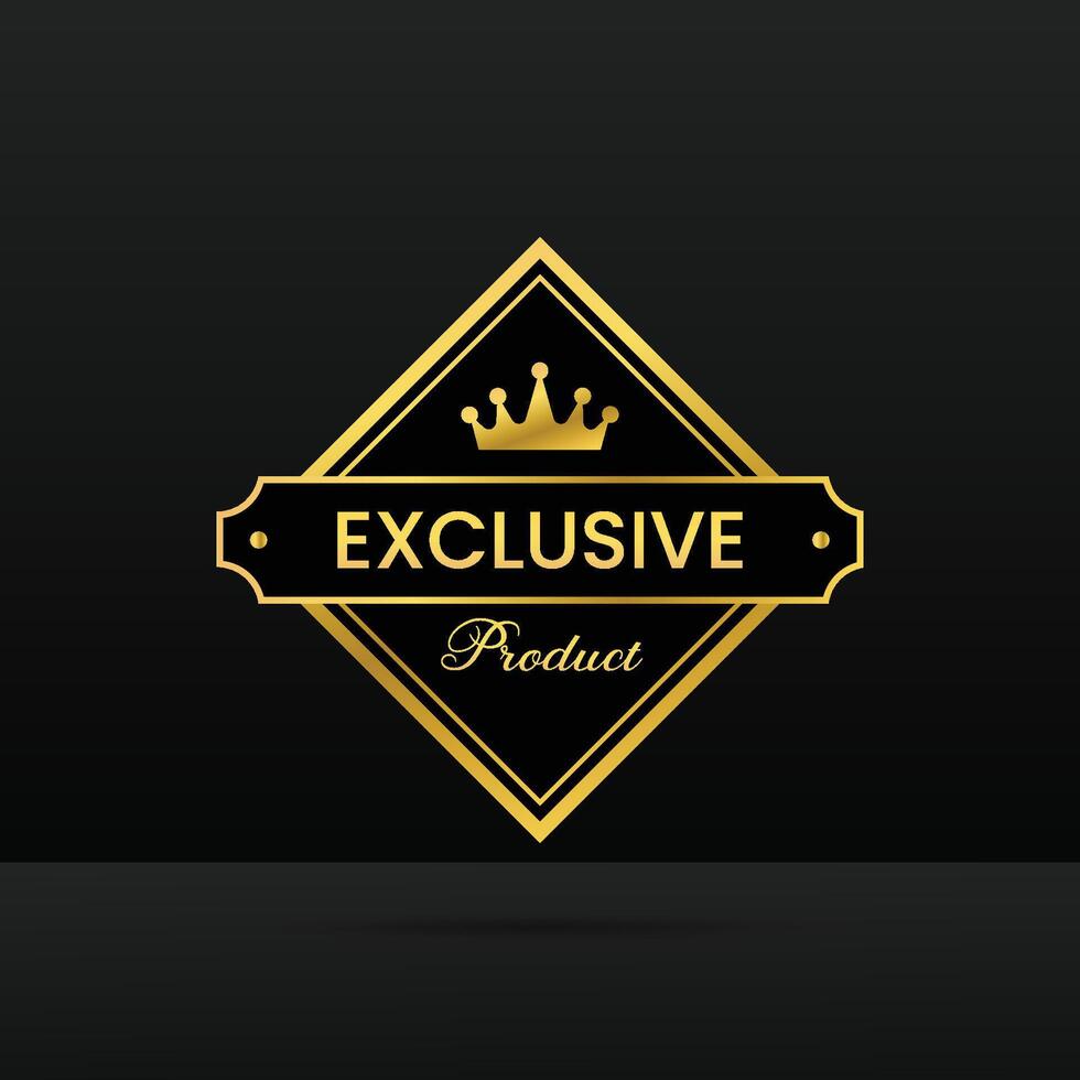 Exclusive design with illustrations vector