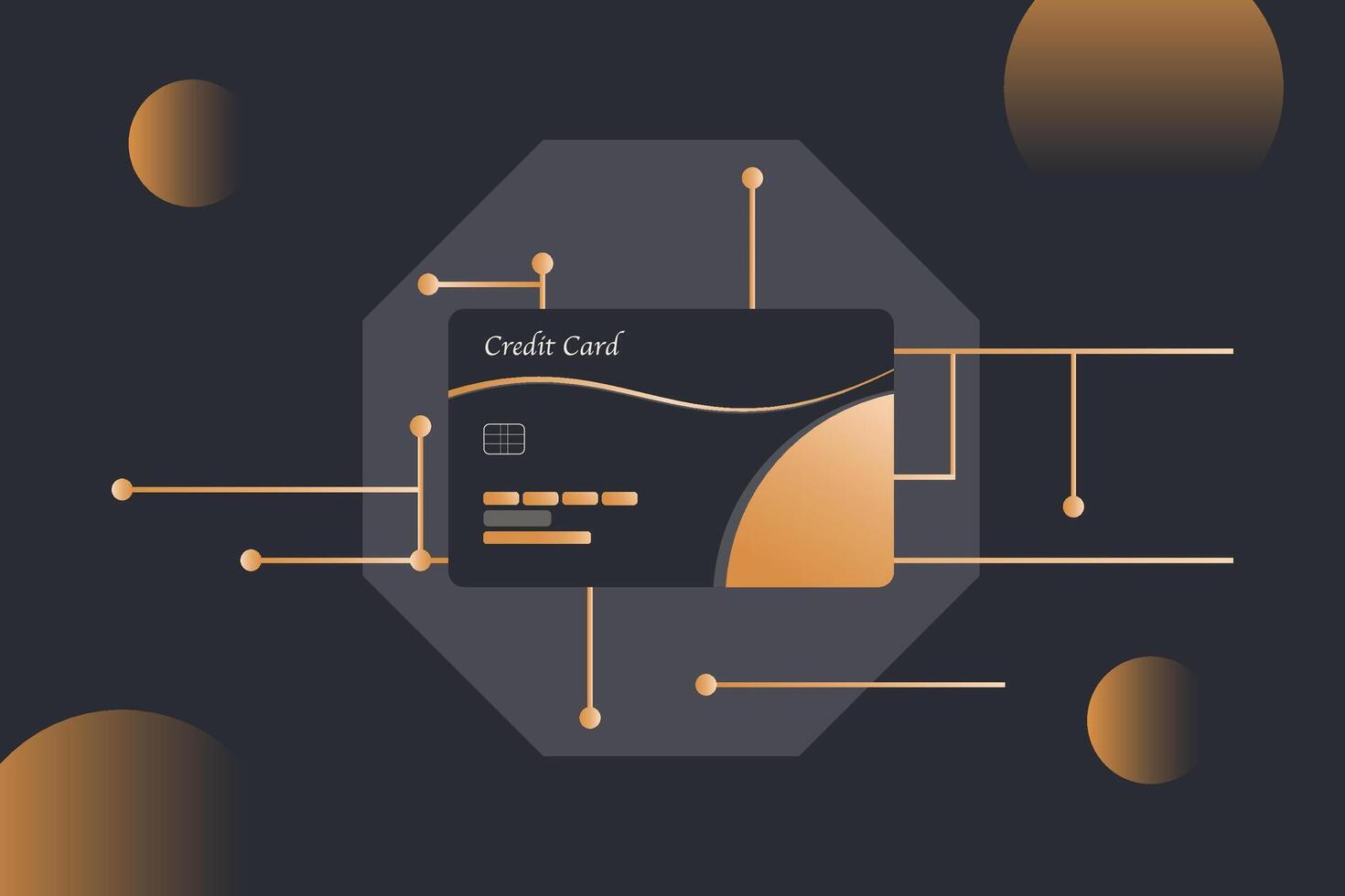 A card with the word cashback vector
