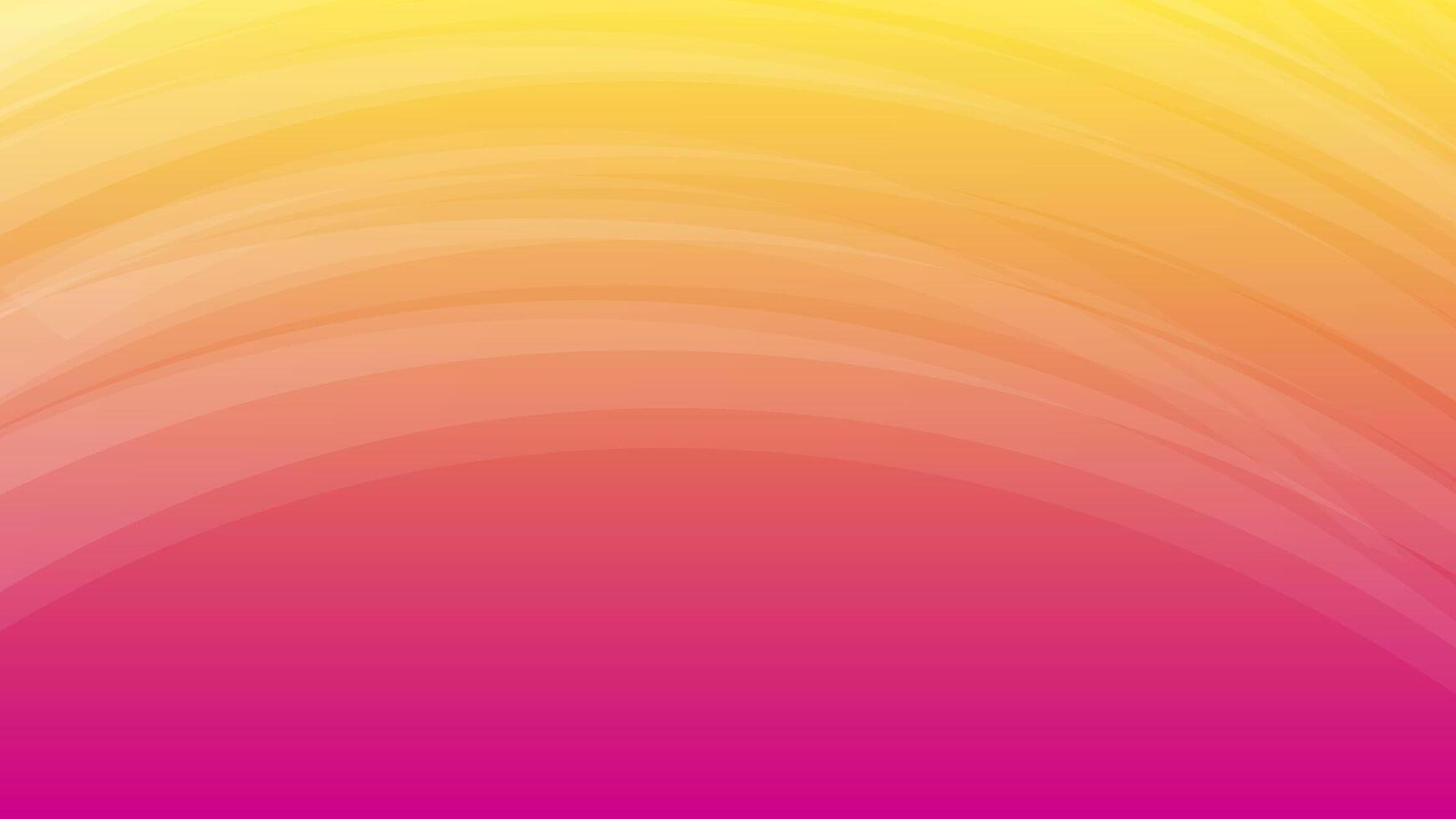 Modern colorful gradient background with rounded lines vector