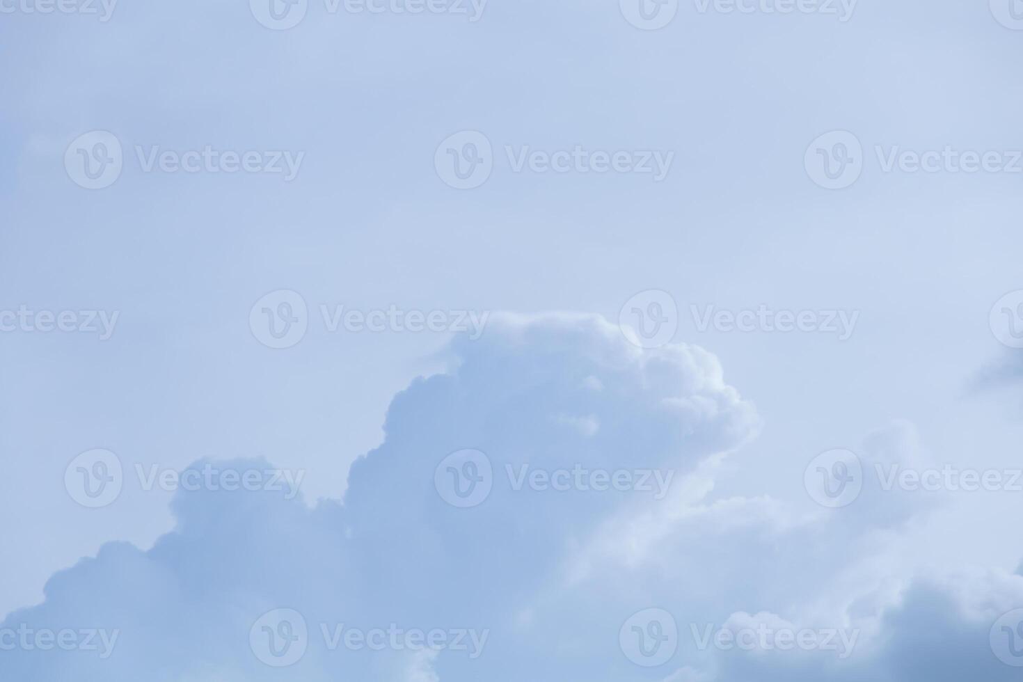 Blue sky background with tiny clouds, Nature cloud blue sky background, Blue Sky with Fluffy White Clouds on a Sunny Summer Day photo
