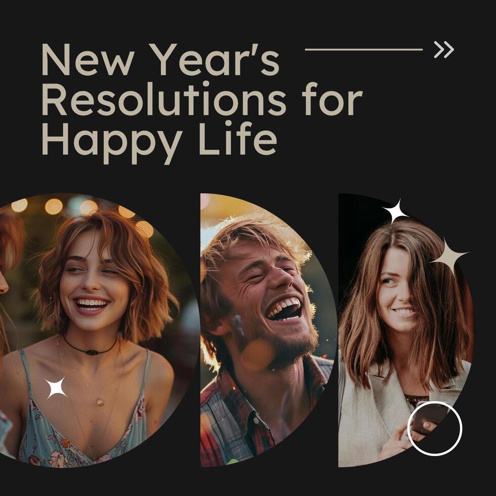 New Year Resolution for Instragram Post Template