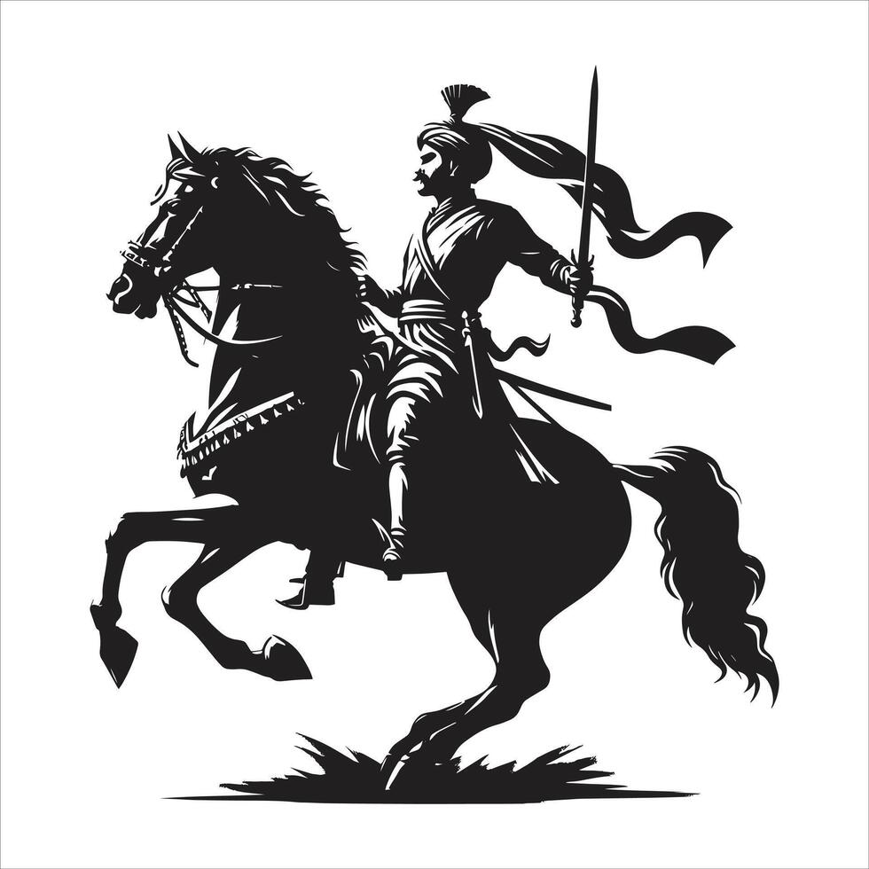 Chhatrapati Shivaji Maharaj vector