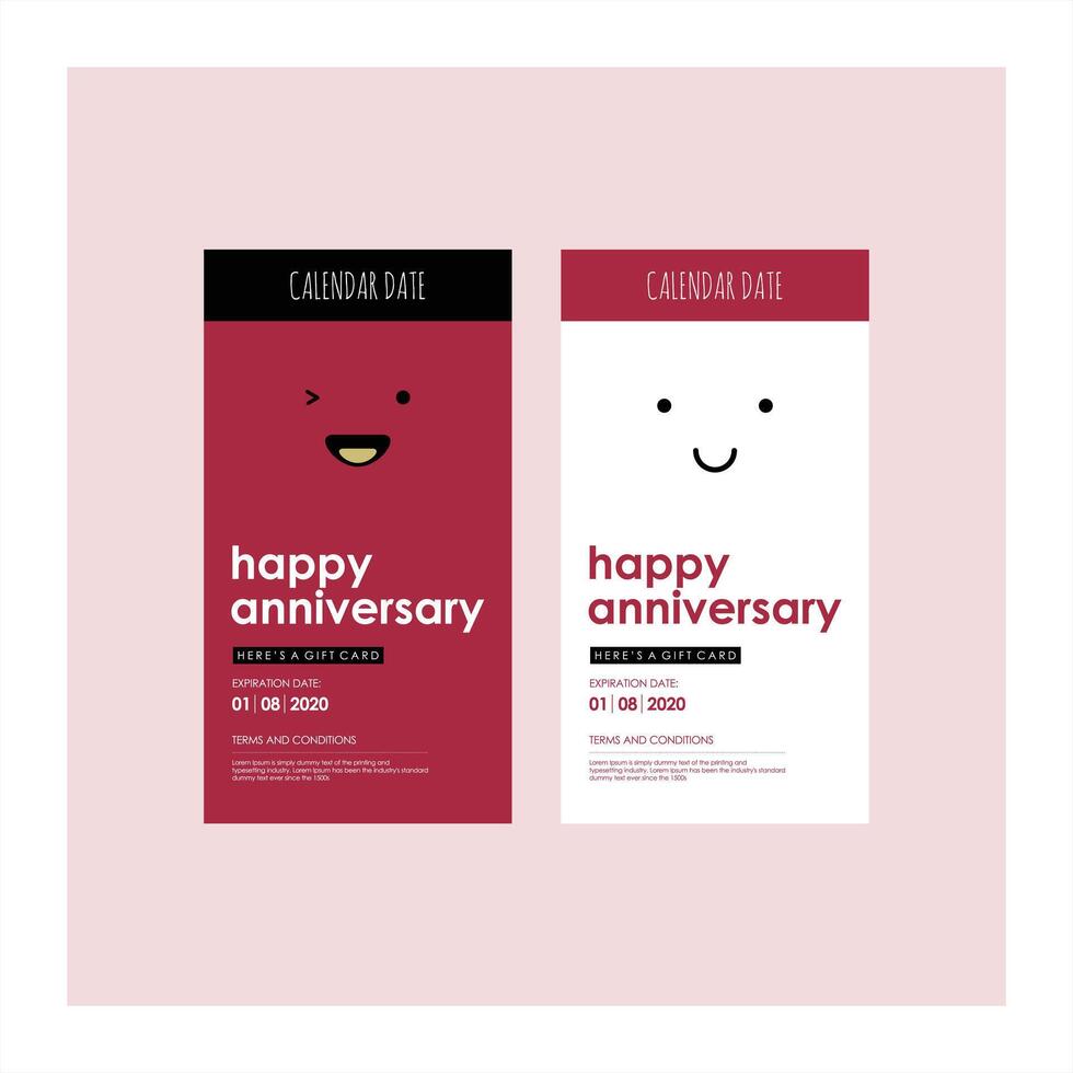 greeting card for Valentine's Day celebration vector
