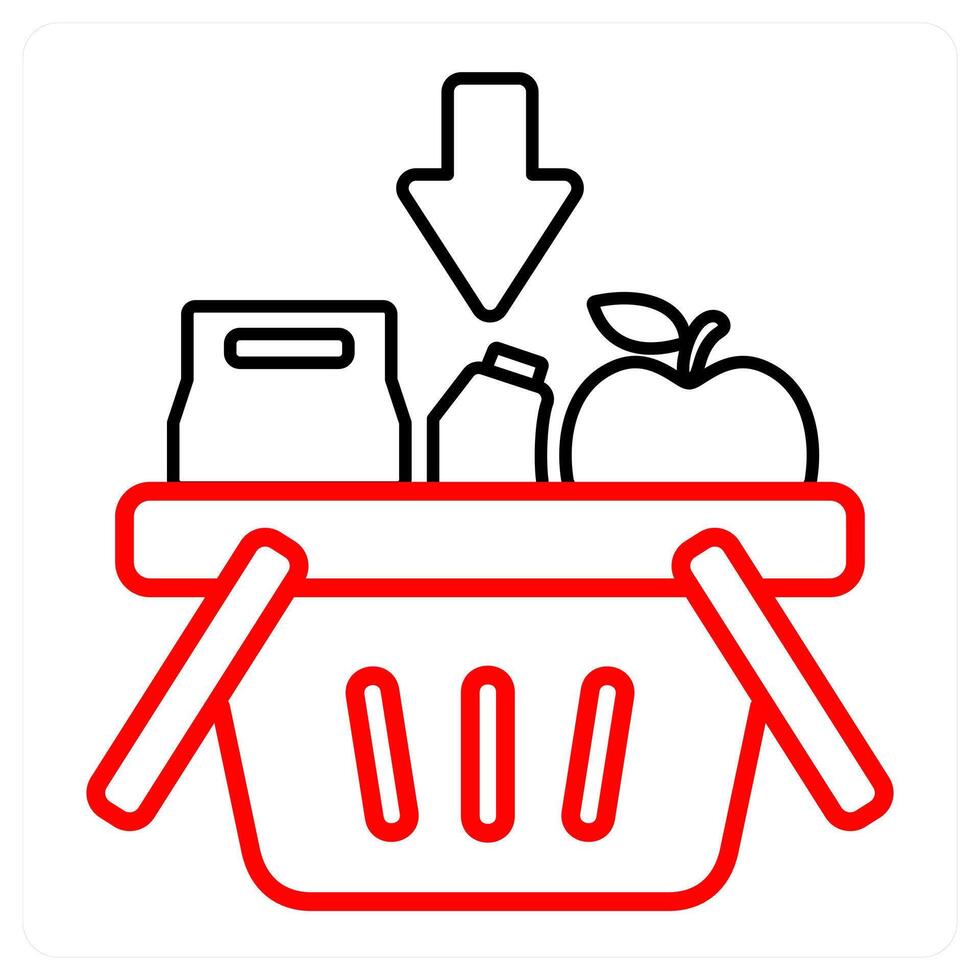 shopping cart and cart icon concept vector