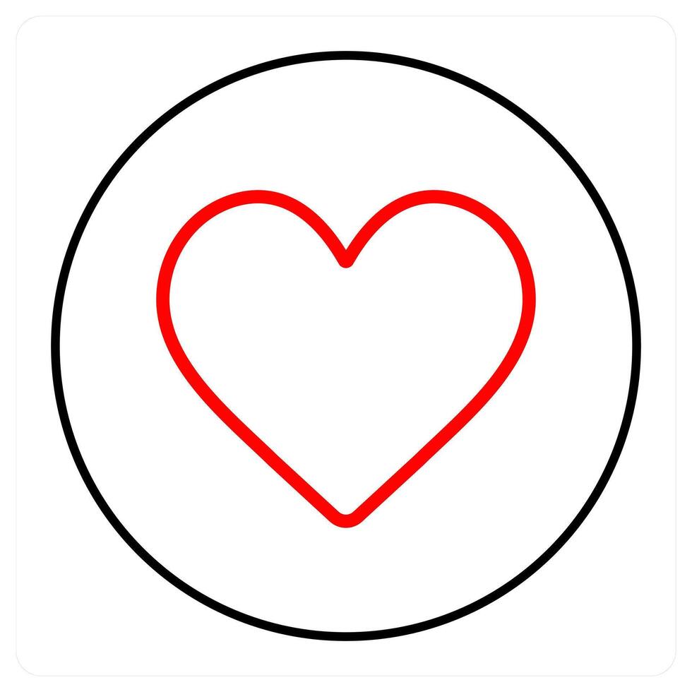 like and heart icon concept vector
