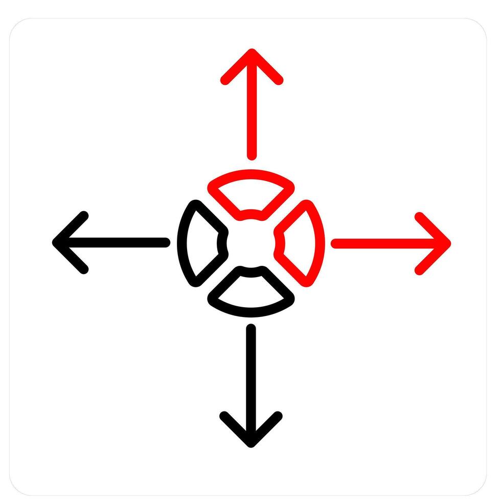 Arrow Direction and direction concept vector