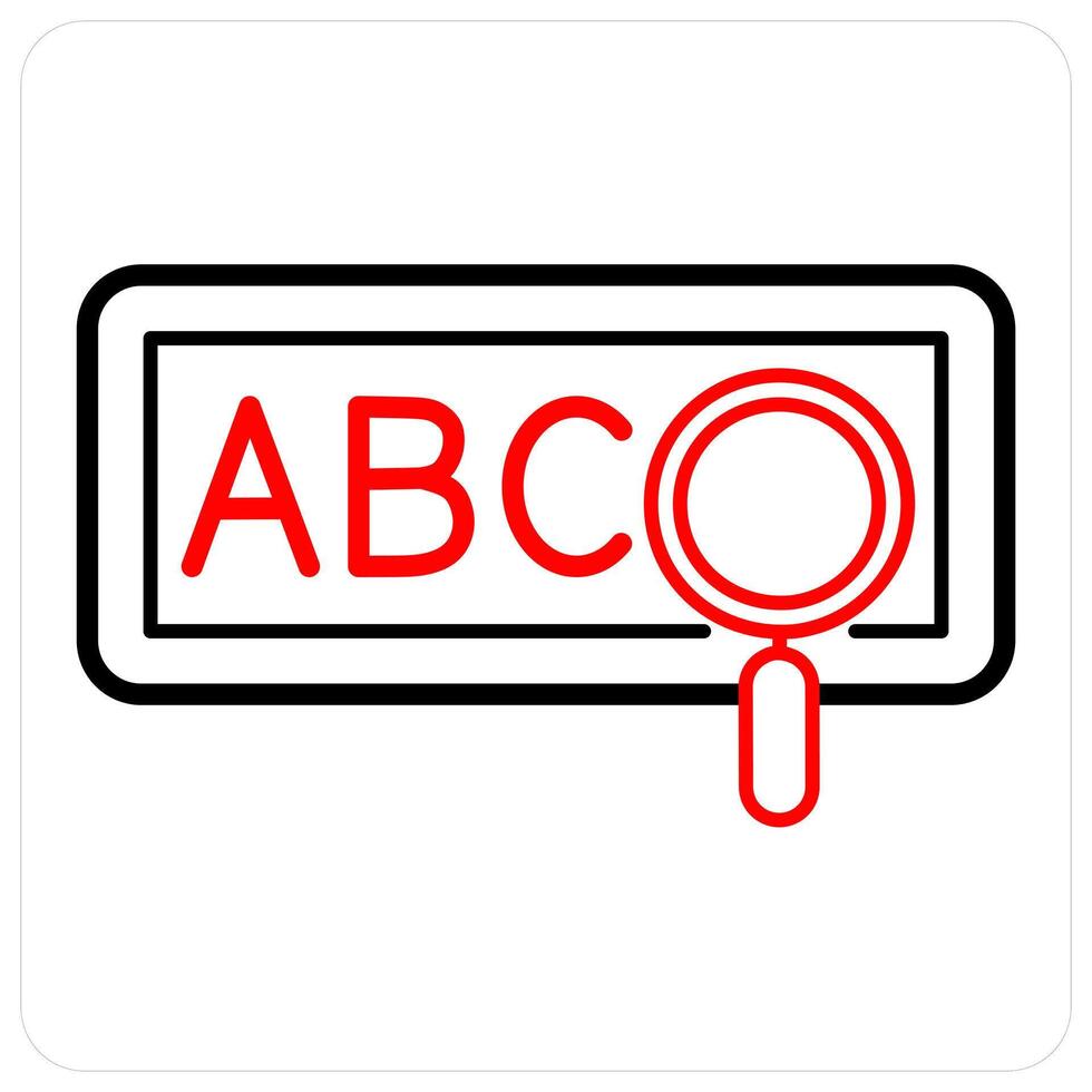 Abc and education icon concept vector