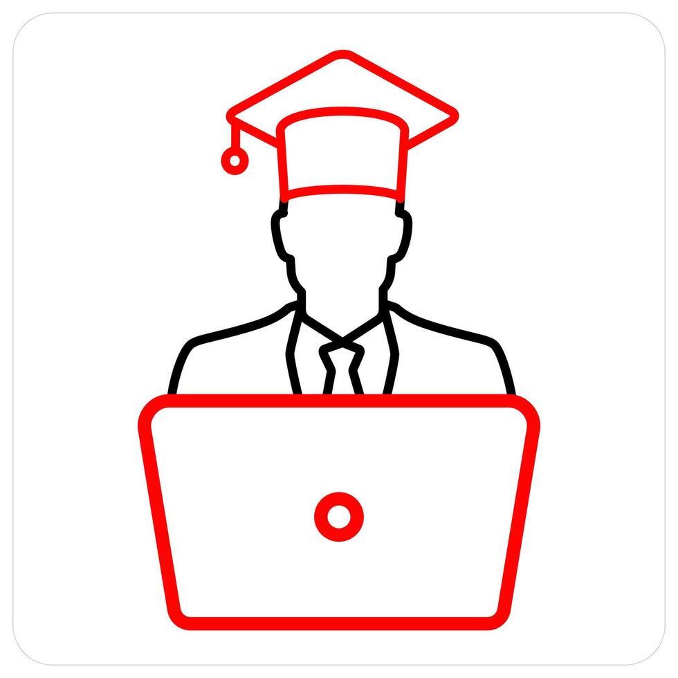 Student and education icon concept vector