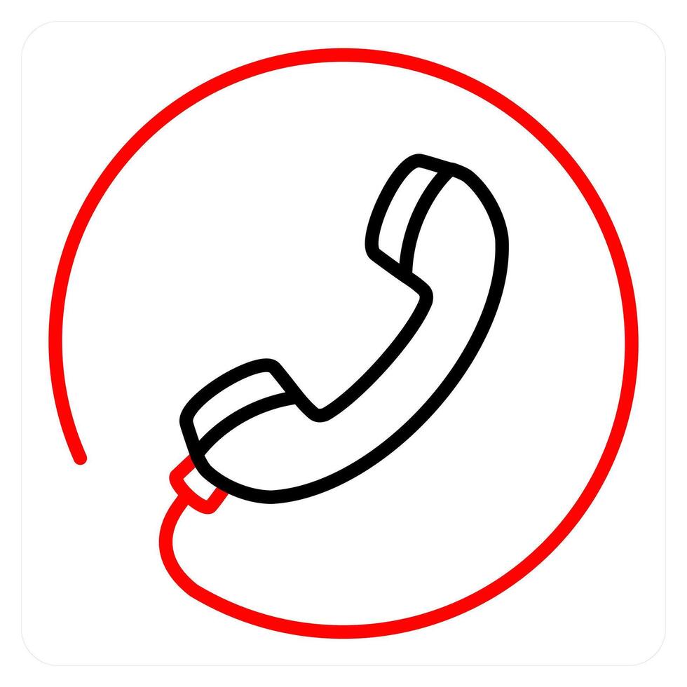 Phone and call icon concept vector