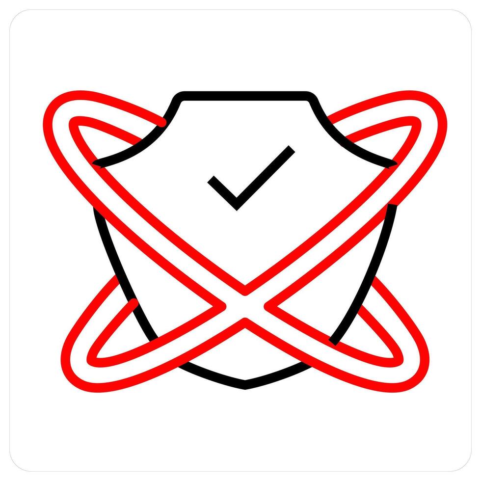 Guard and security icon concept vector