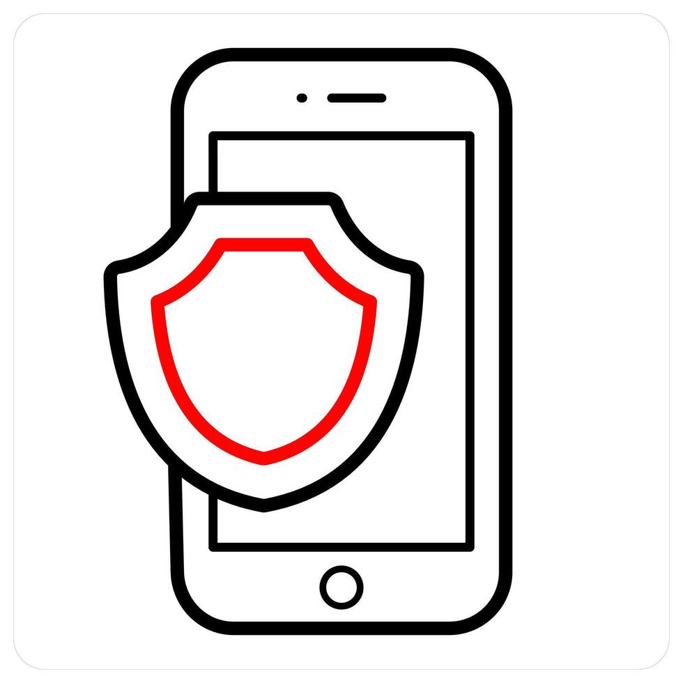 Security Shield and protection icon concept vector