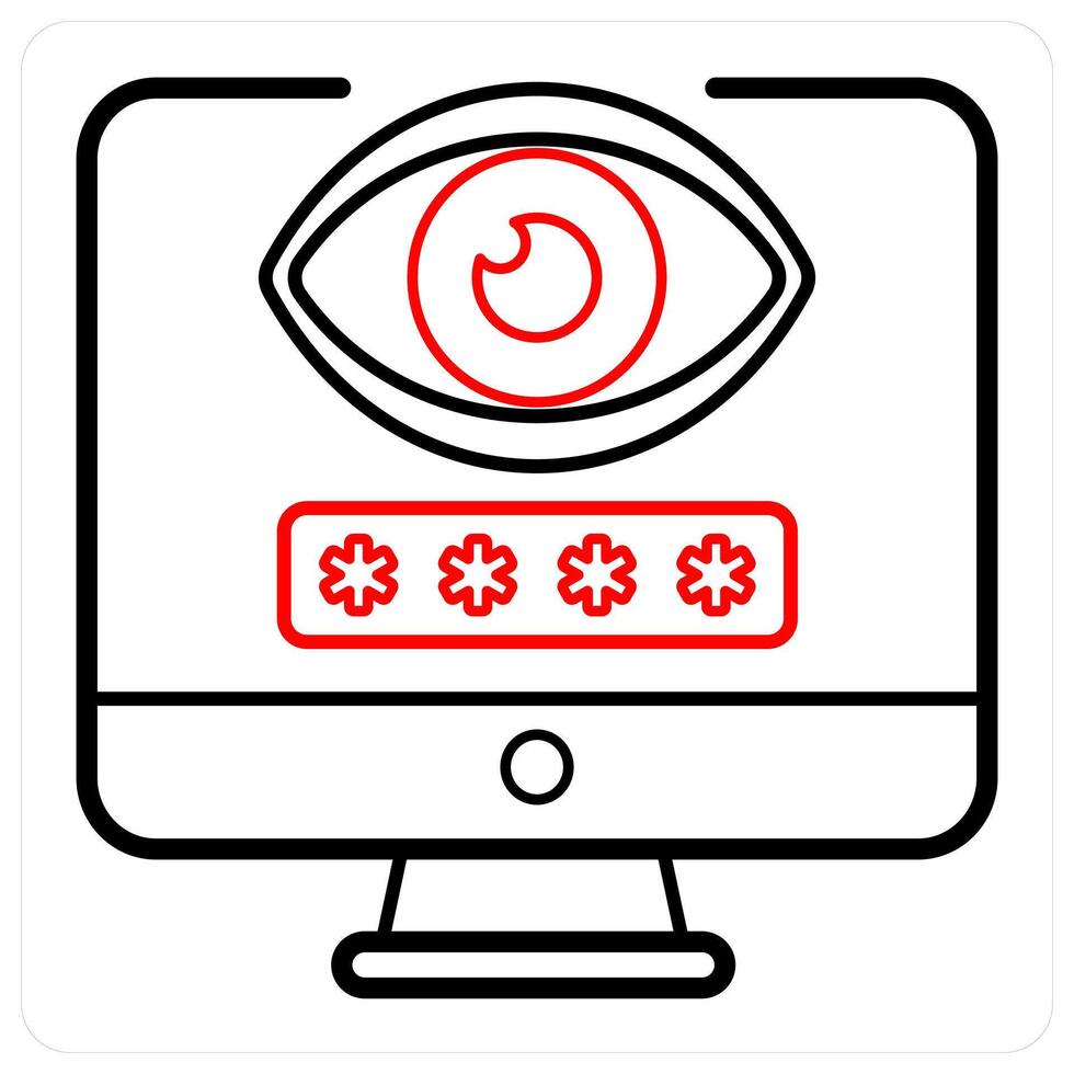 Password and safety icon concept vector