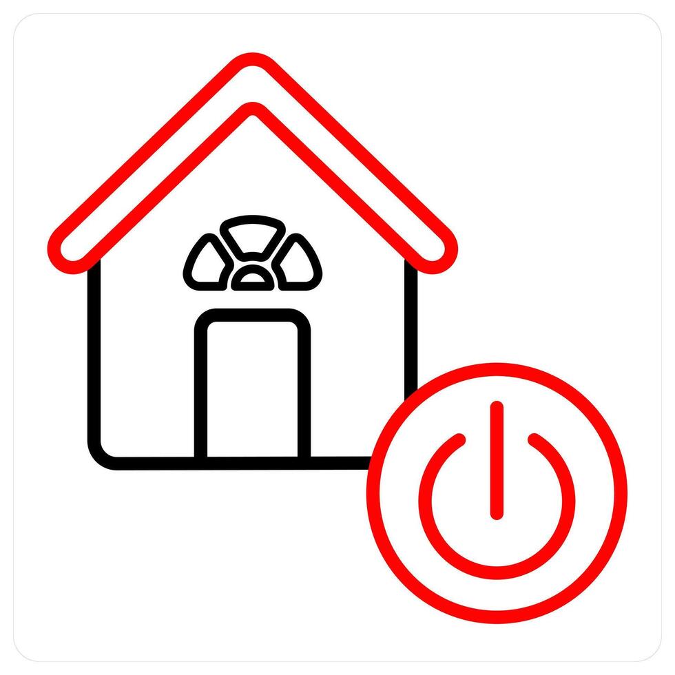 Power Off And Off Icon Concept vector