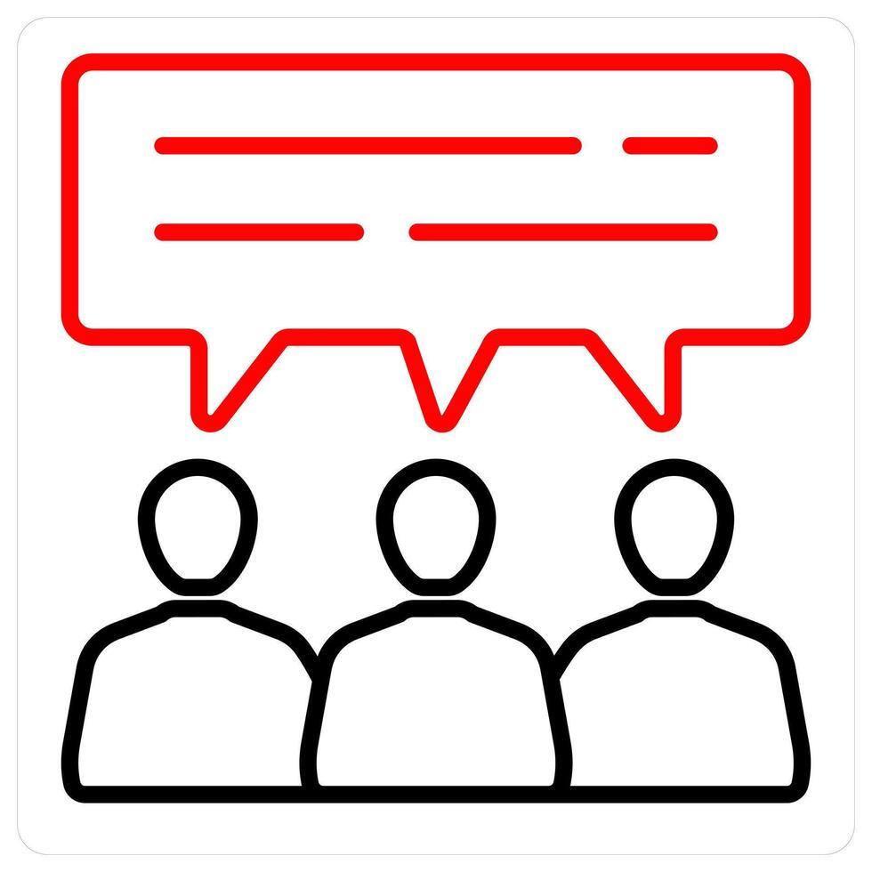 user comments and account icon concept vector