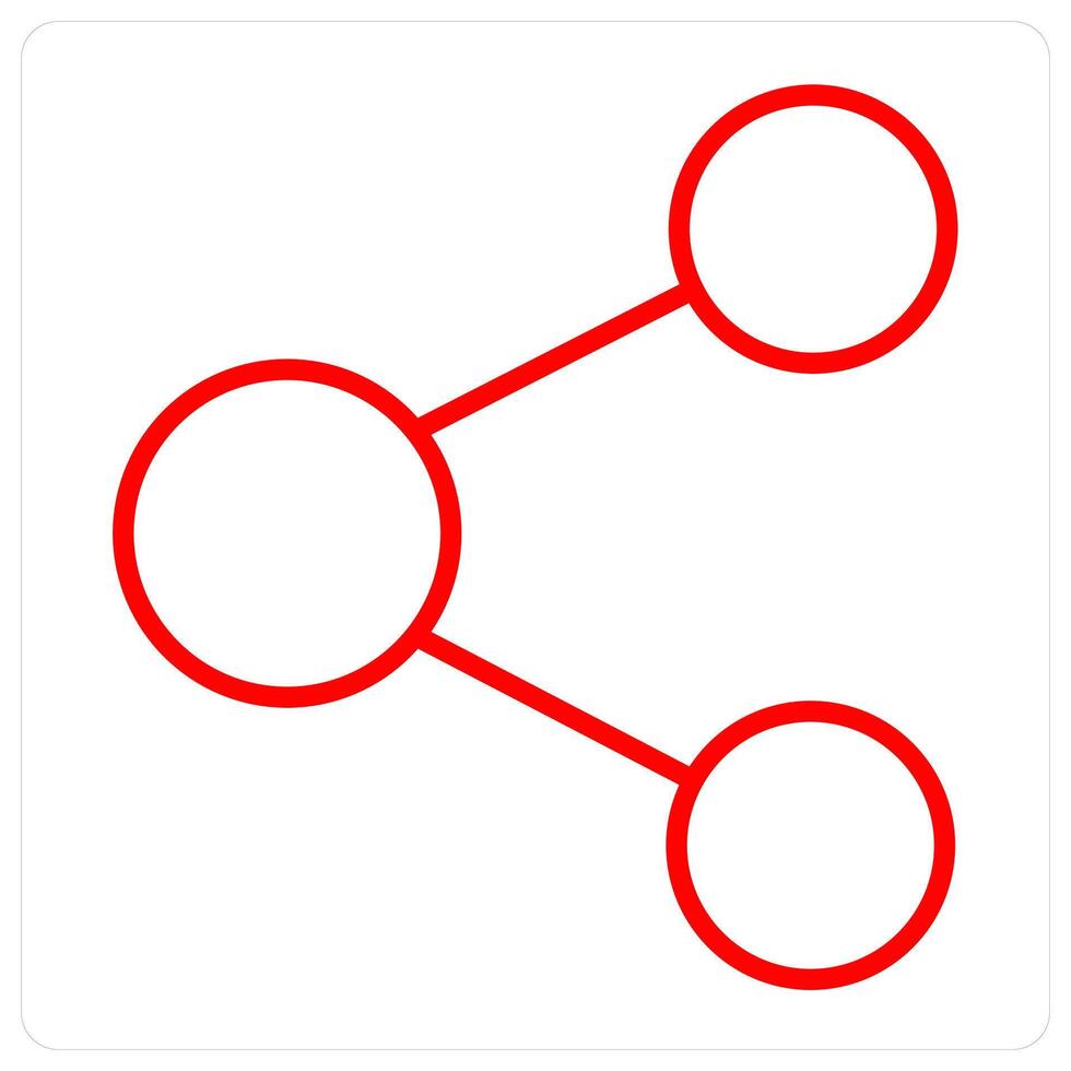 share and connection icon concept vector
