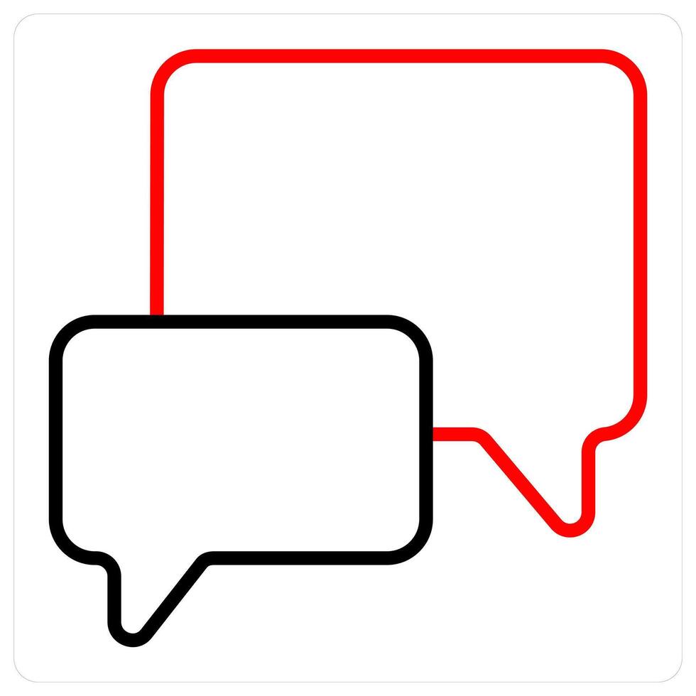 comment and chat icon concept vector