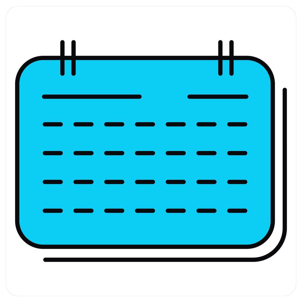 Calendar and appointment icon concept vector