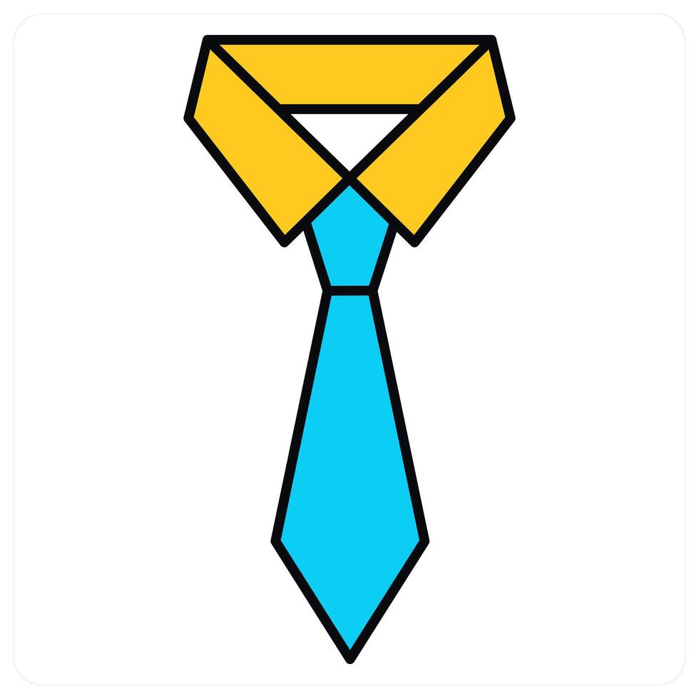 Tie and business icon concept vector