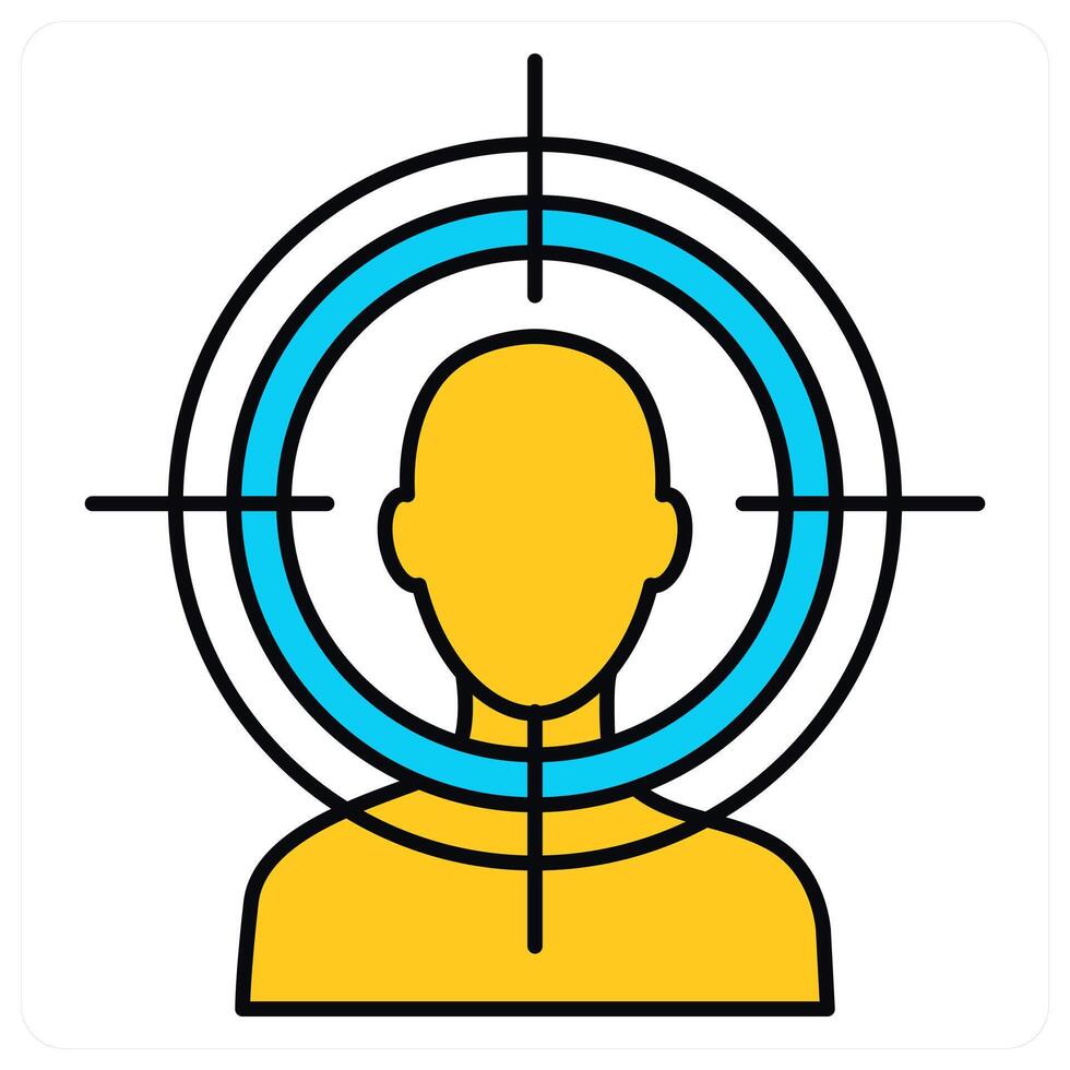 Customer Focus and need icon concept vector
