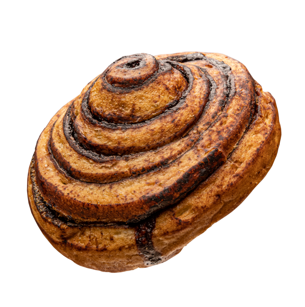 Sweet rolls with cocoa filling png