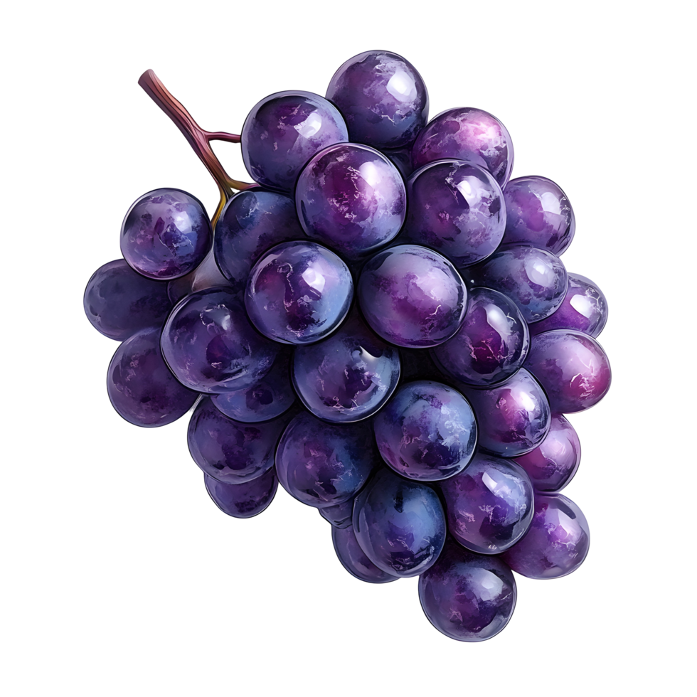 Close up of Purple Grapes png