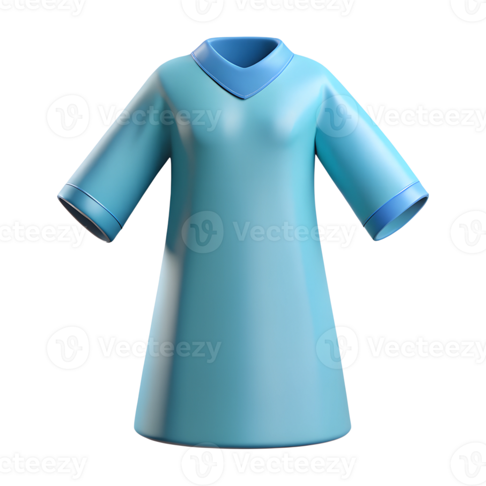 3D Patient Gown png