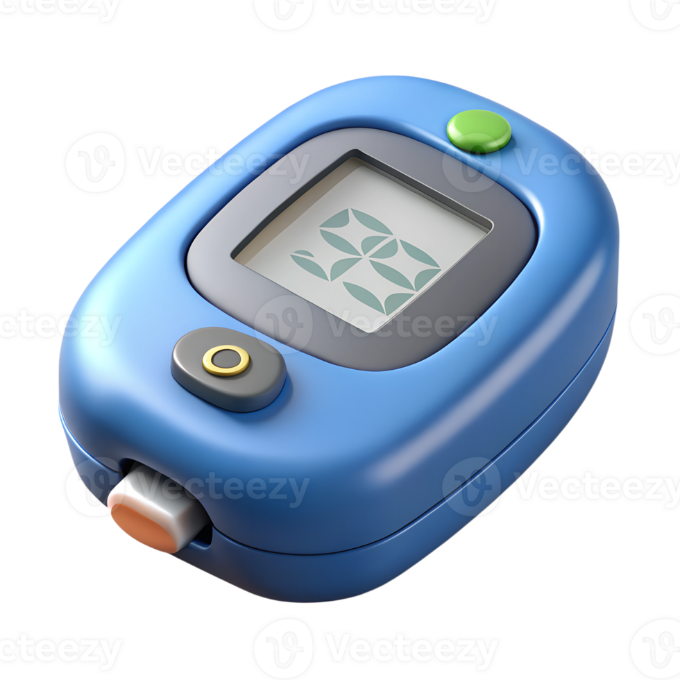 3D Blood Glucose png