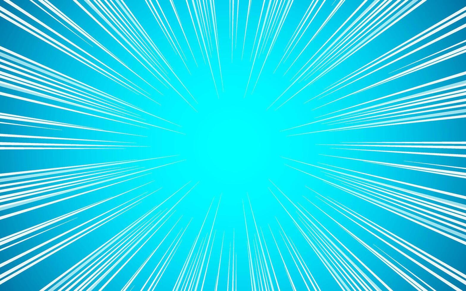 Halftone Pop Art Style Starburst Pattern Cartoon Background with vintage style. vector
