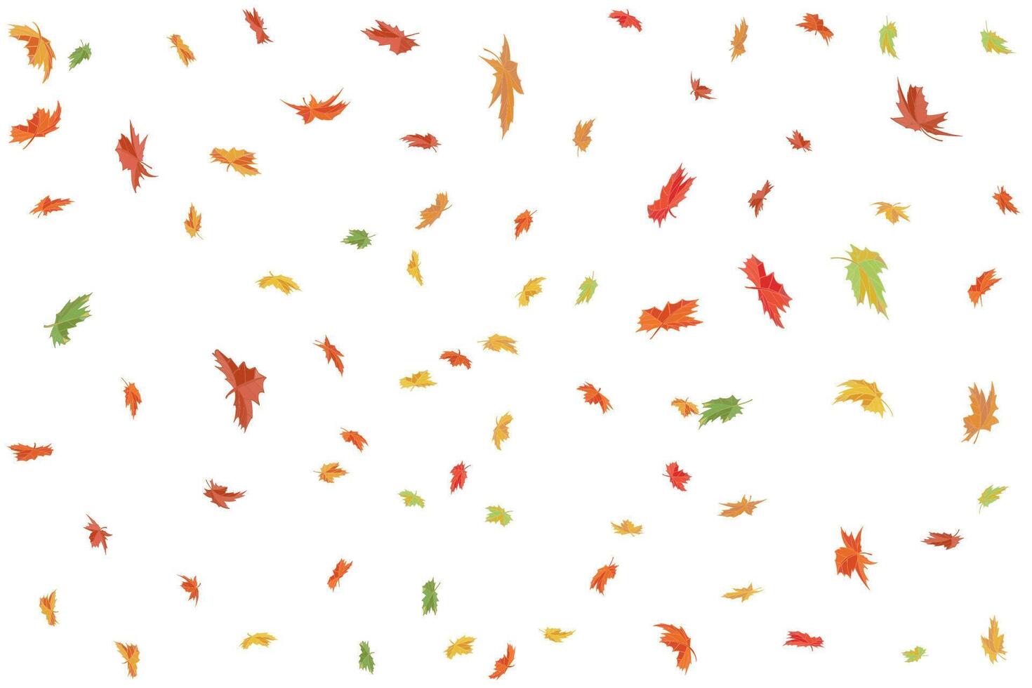 Maple Leafs background. Autumn wallpaper illustration. vector