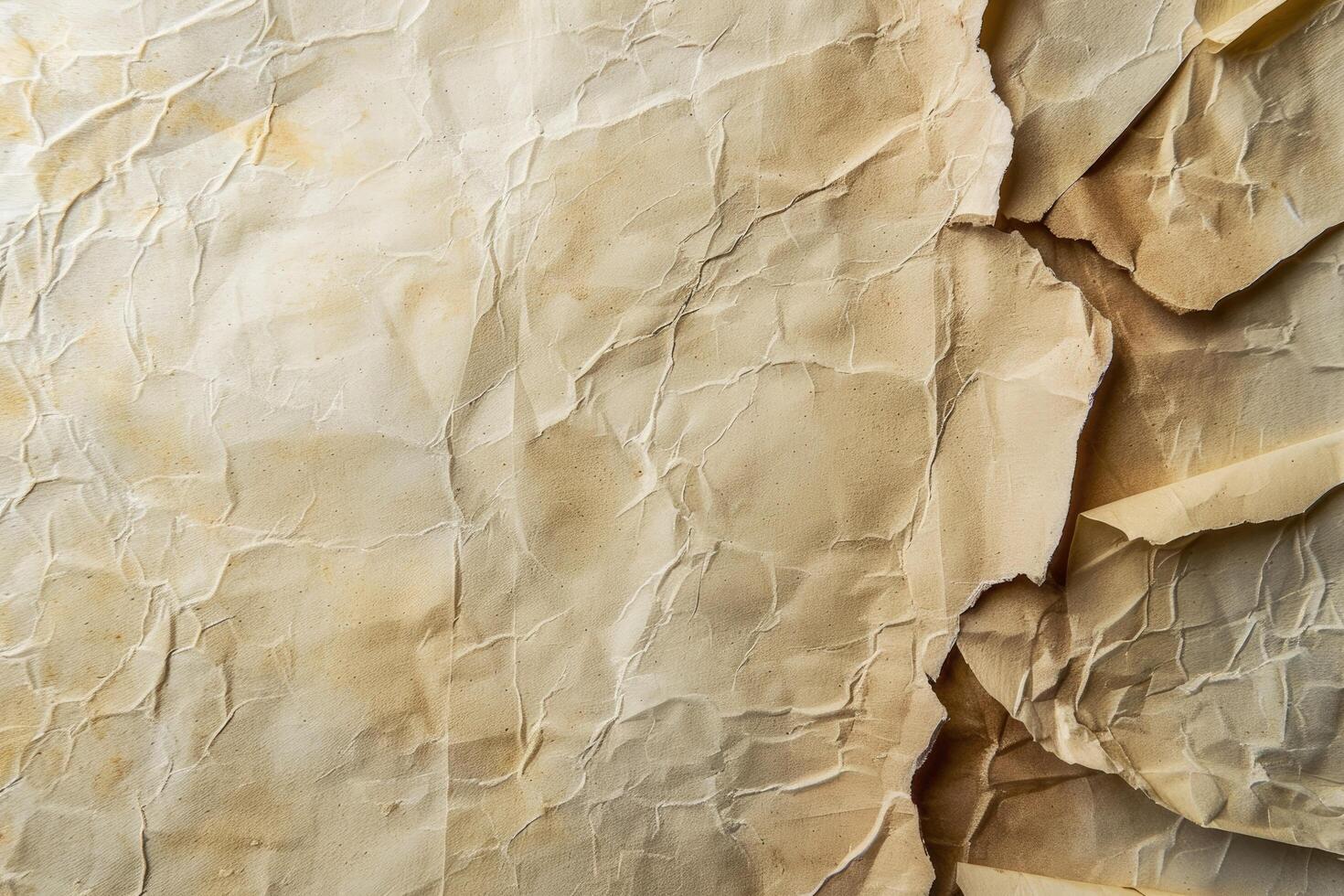 Copy space image of a textured vintage paper background photo