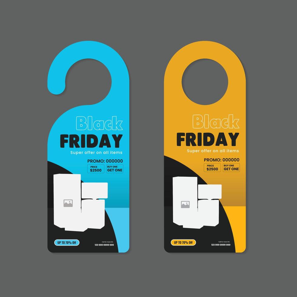 Exclusive Gadgets Mega Sale hanger Design Template vector