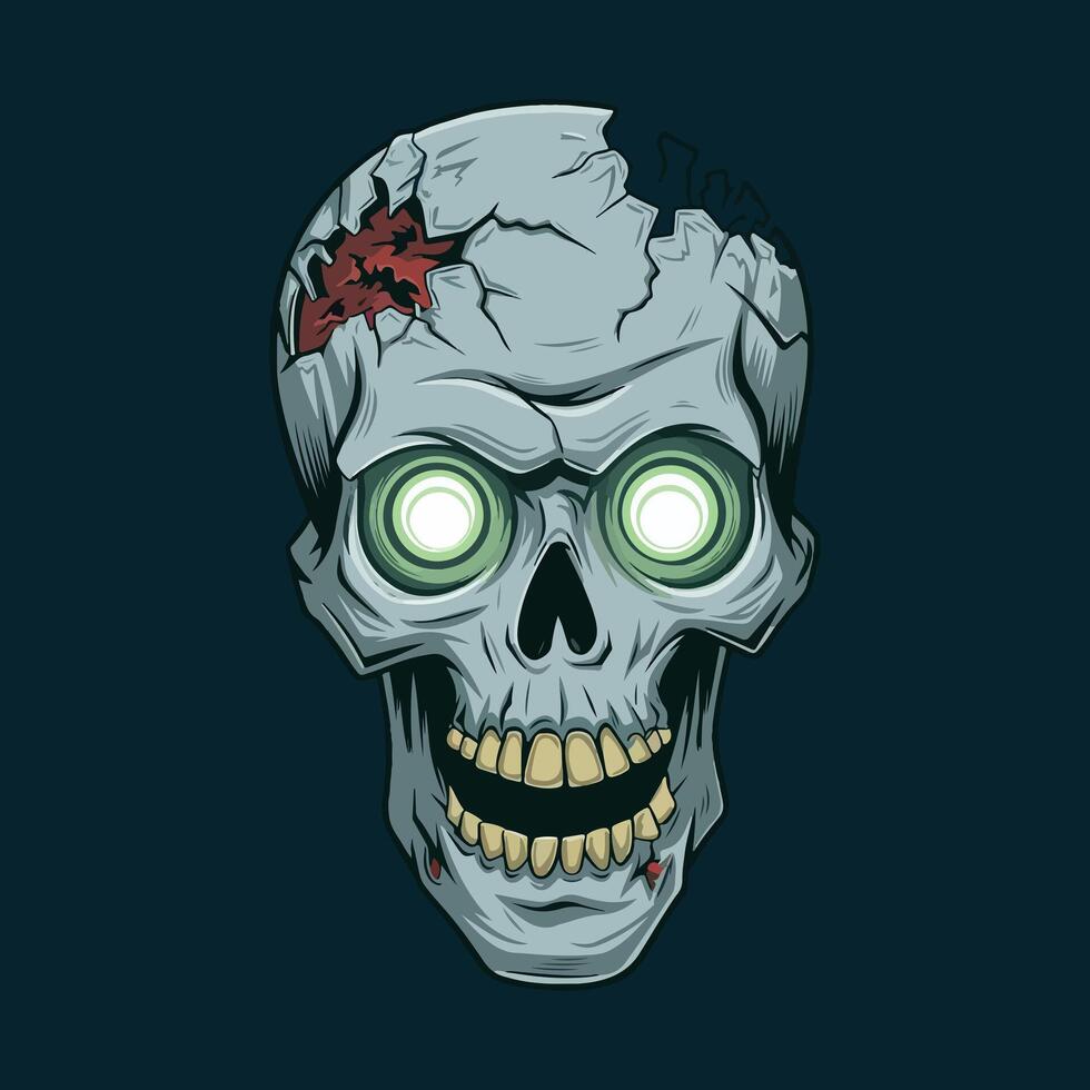 Bold Statement Skull Designs vector