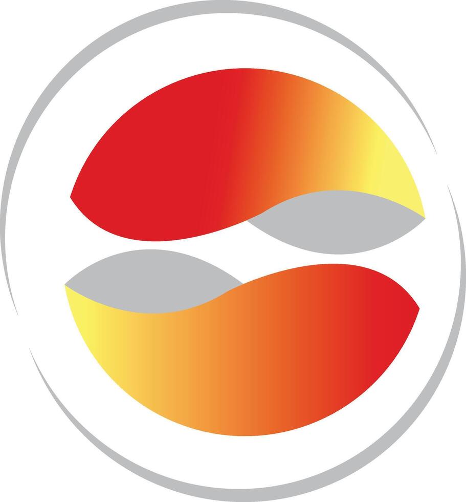 Round Like a Ball Logo Design vector
