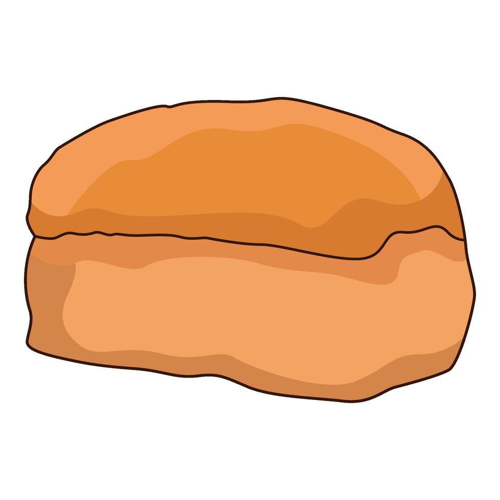 illustration of Bread vector