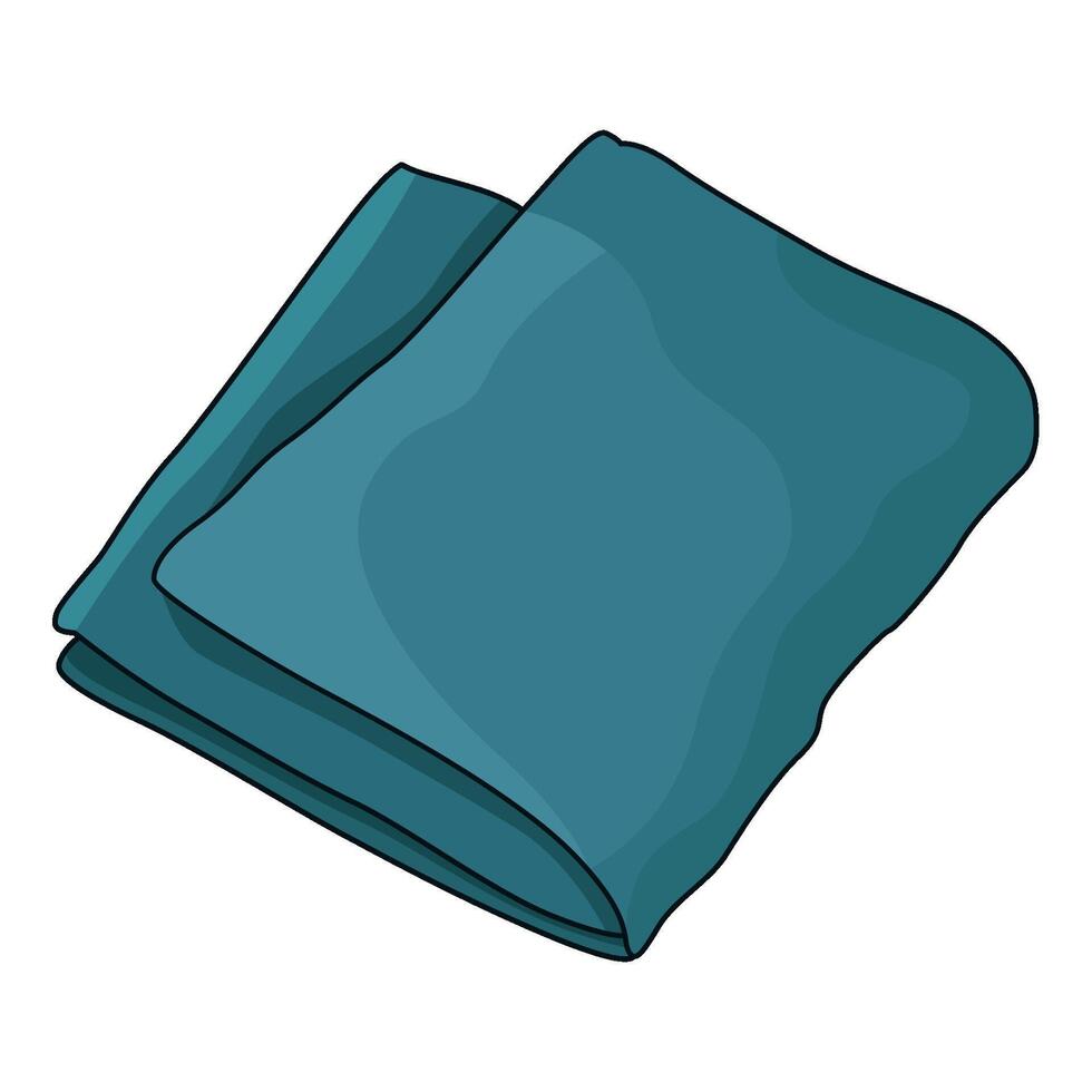 illustration of towel vector