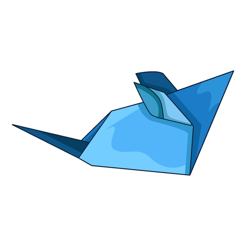 illustration of Origami Mouse vector