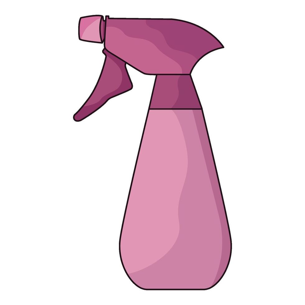 illustration of Spray bottle vector