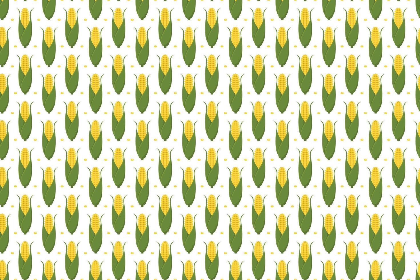 Frame background corn banner. Vegetable corn wallpaper with copy space vector