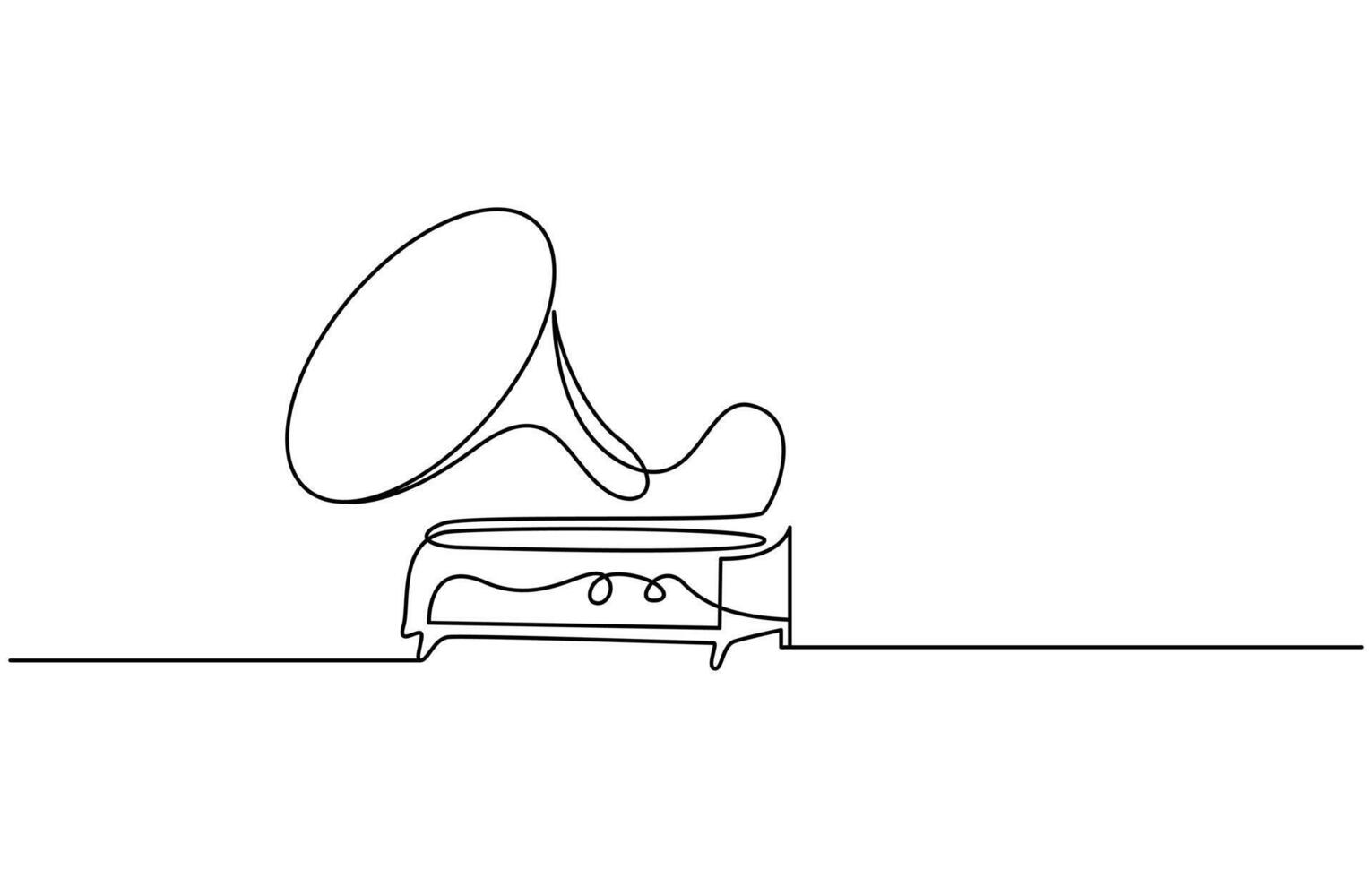 one line drawing illustration vector