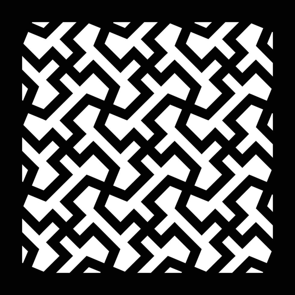 Mashrabiya arabesque lattice pattern. Islamic frame window with grill ornament. Arabic background vector