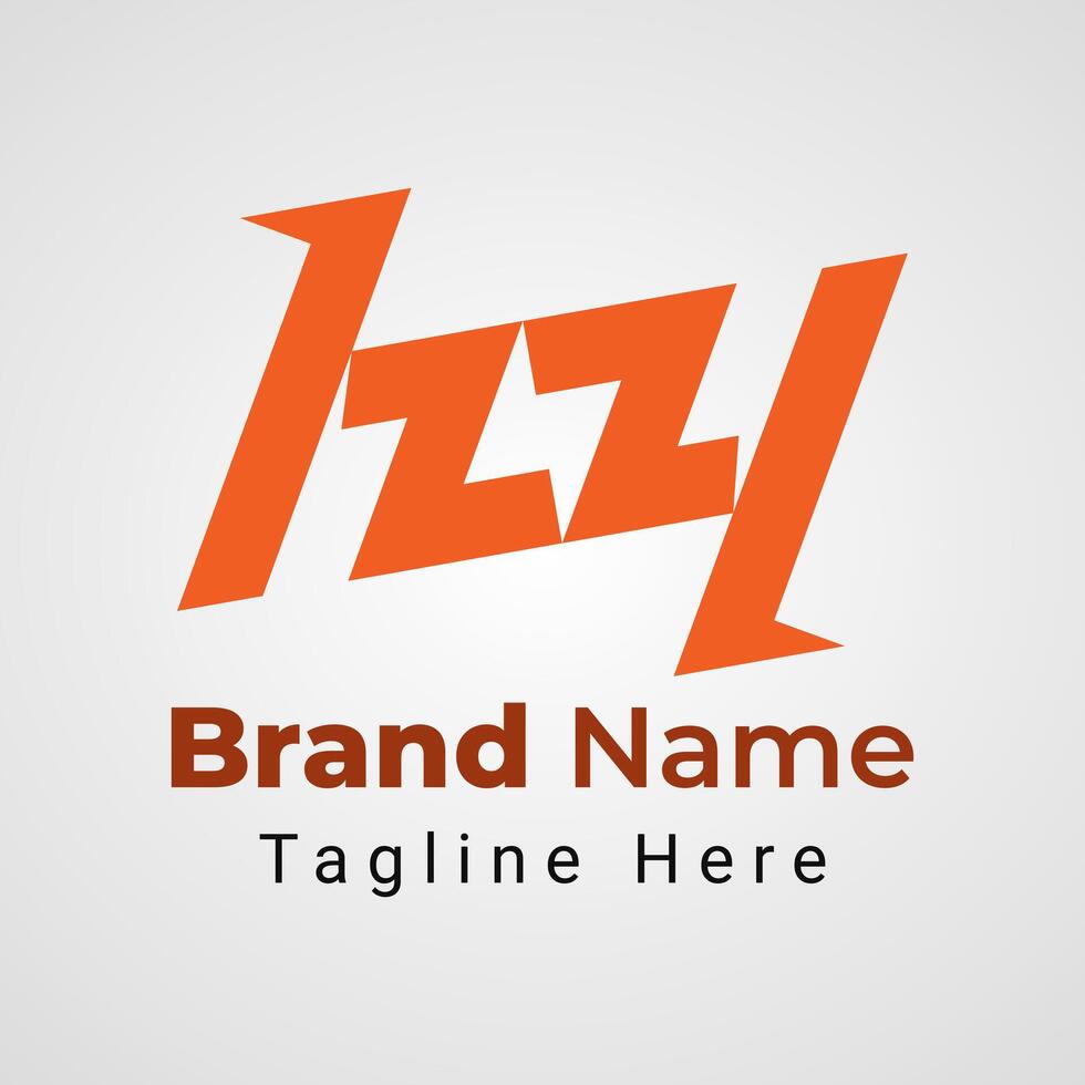 Letter H4 Bolt Logo, combination of letter H and Number 4 arranged to form bolt negative space vector