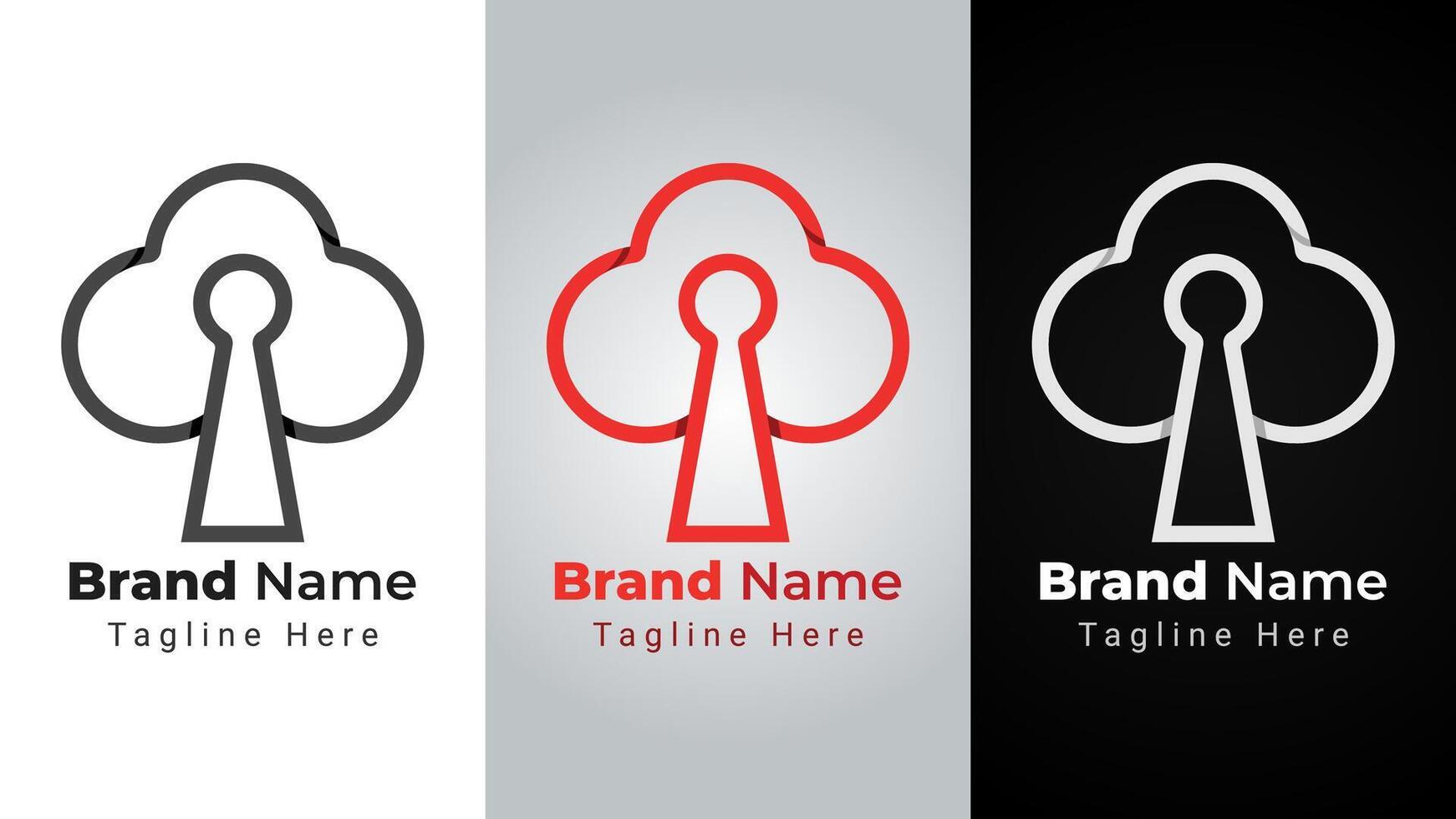 Keyhole Ace Logo, combination of ace logo and keyhole. Can be for casino logo or other general logos vector