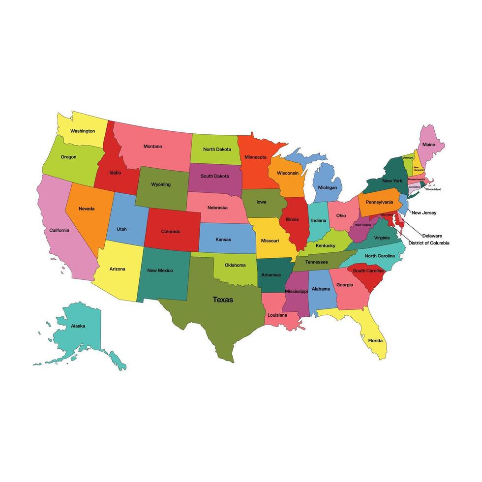 Home of the Brave 50 States Edition vector