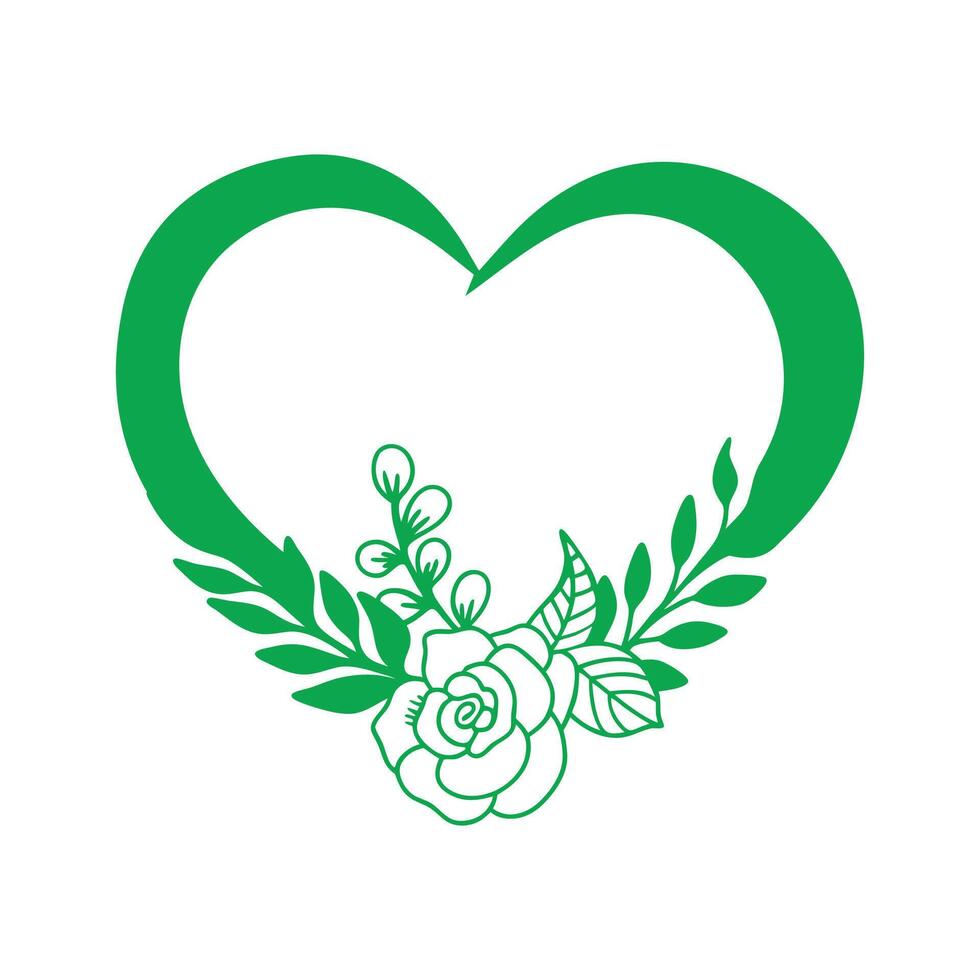 Wildflower Whimsy Edge vector