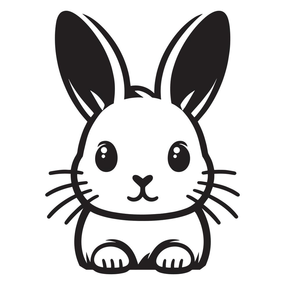Hare of Curiosity vector