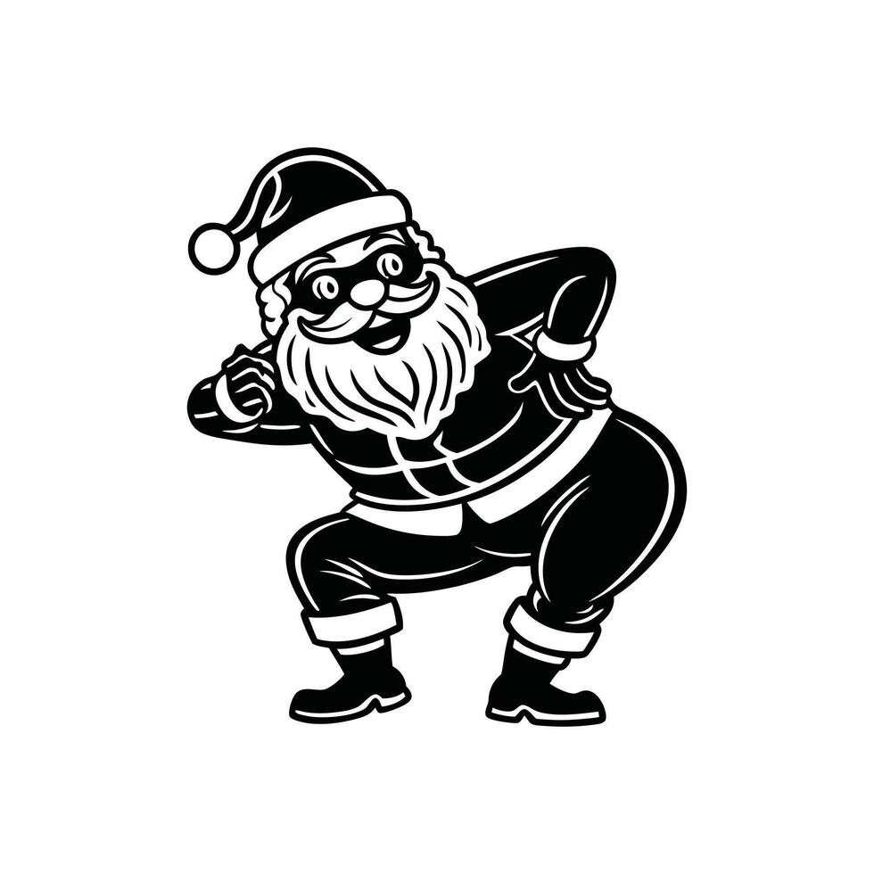 Santa s Got Jokes vector
