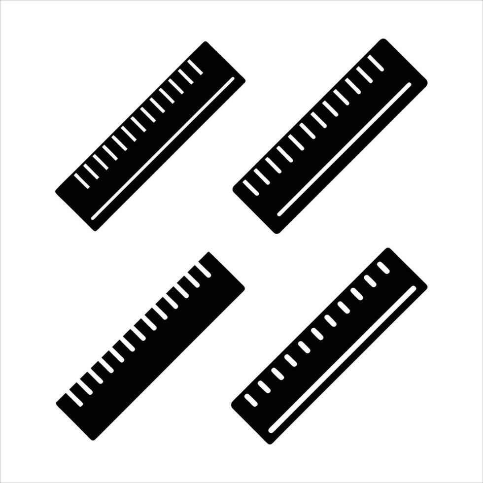 Graphite and Grid Ruler vector