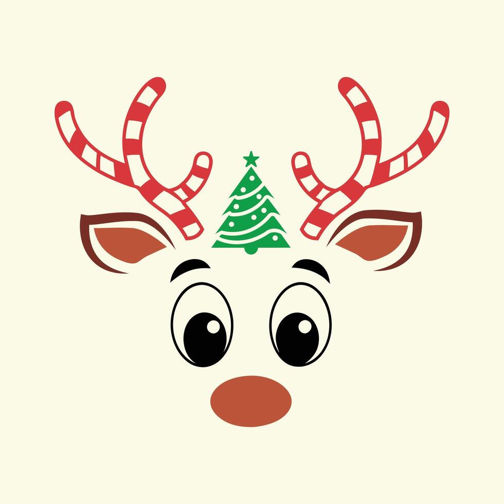 Frosted Antlers Delight vector