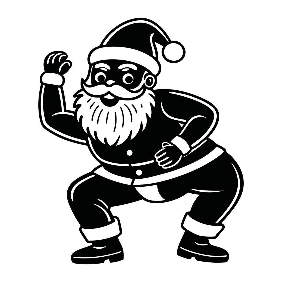 Santa s GPS Reindeer Edition vector