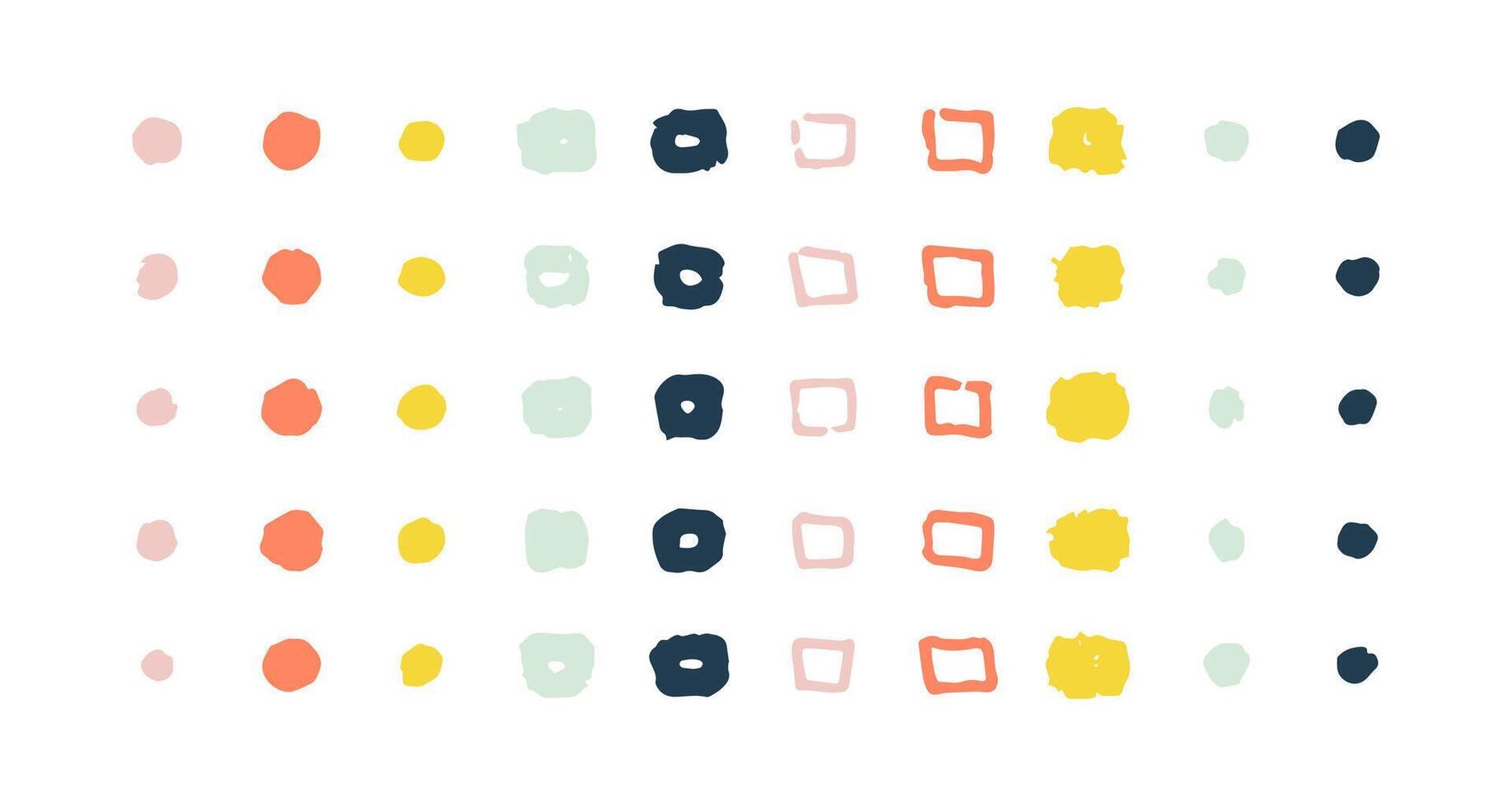 Chalk color square, circle and box set. Crayon hand drawn pencil frames and pointers. Charcoal brush straight texture. Scribble squares. Kids drawing vector